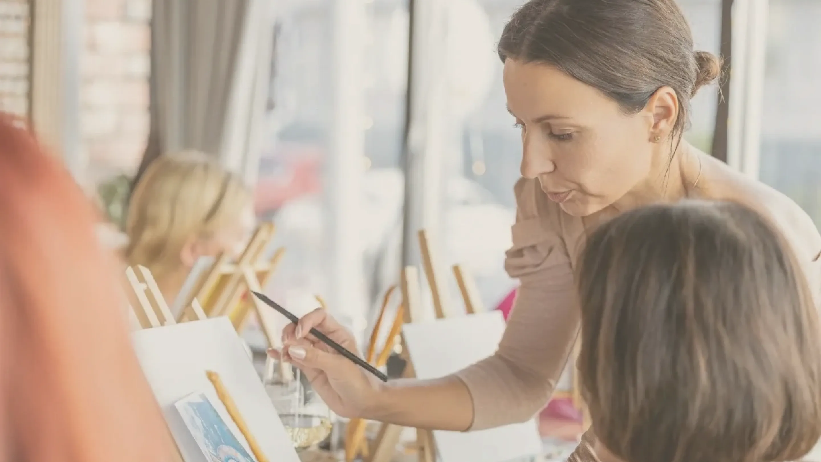 Курс для детей «Весёлые краски»